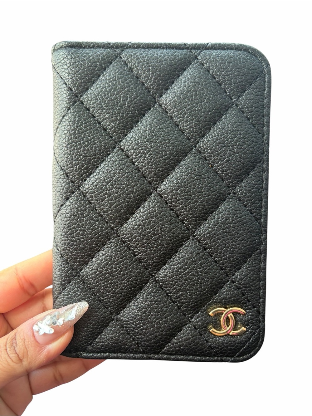 RARE DESIGNER VIP QUILTED PASSPORT HOLDER / TRAVEL WALLET